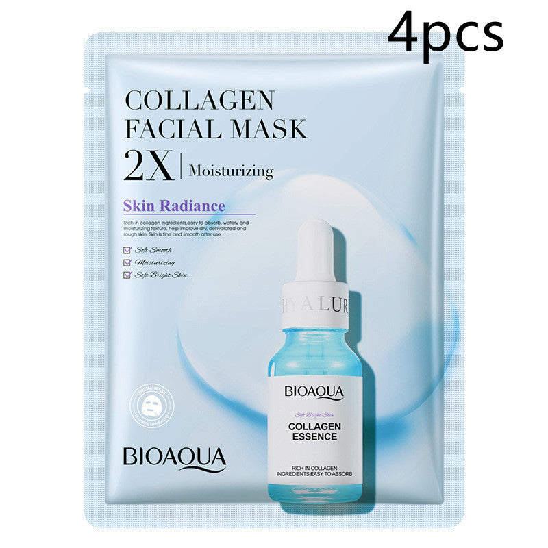 Collagen Face Mask with Hyaluronic Acid for Radiant Skin