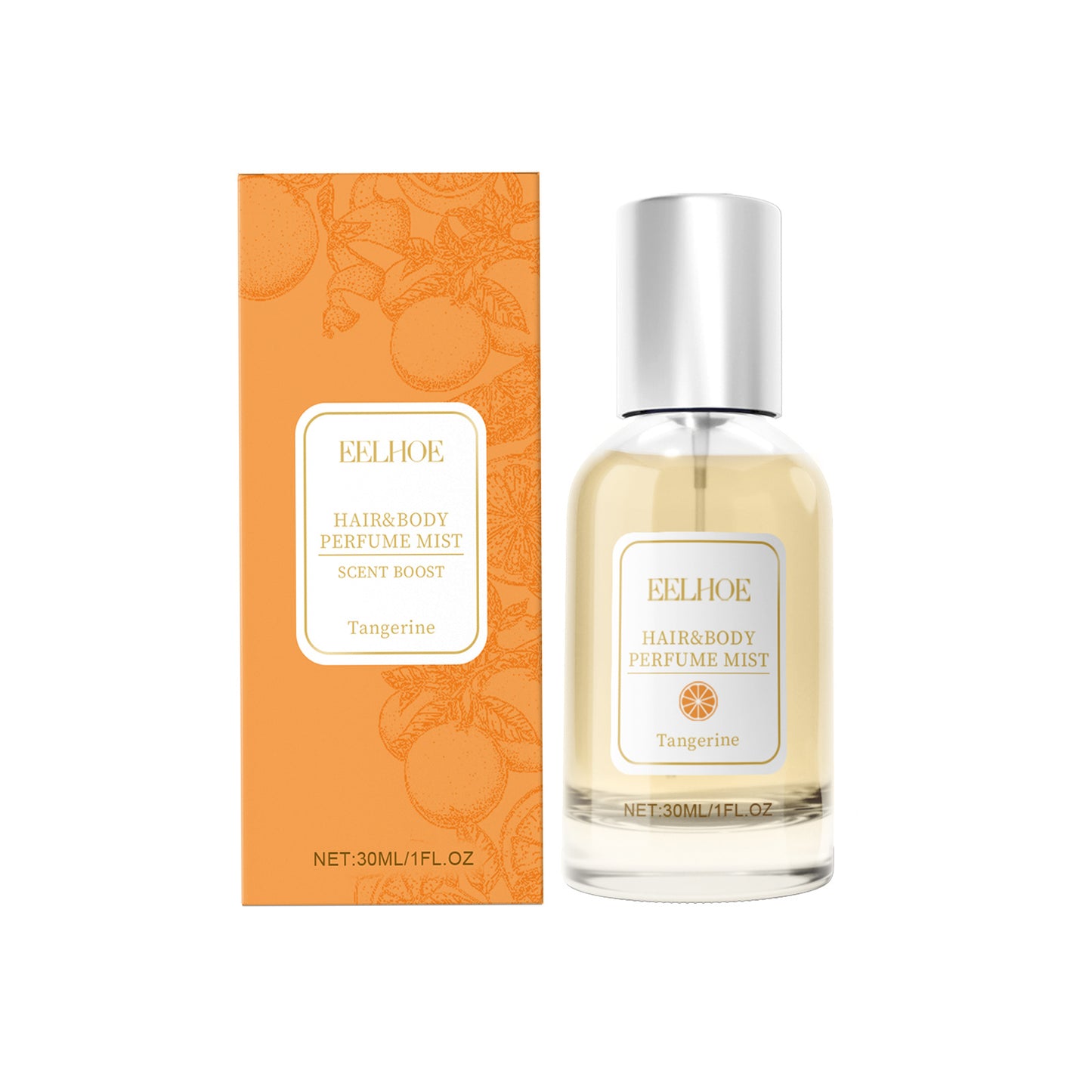 EELHOE Body Hair Perfume Spray - Fragancia Fresca y Cítrica