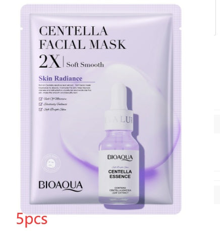 Mascarilla Facial de Colágeno con Acido Hialurónico para Piel Radiante