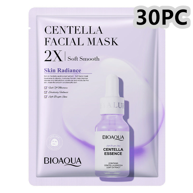 Mascarilla Facial de Colágeno con Acido Hialurónico para Piel Radiante