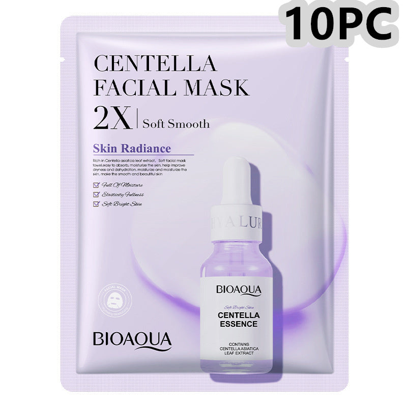 Mascarilla Facial de Colágeno con Acido Hialurónico para Piel Radiante