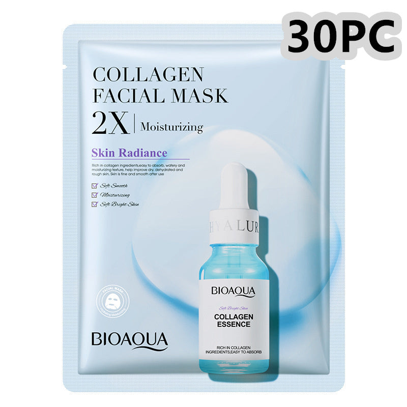 Collagen Face Mask with Hyaluronic Acid for Radiant Skin