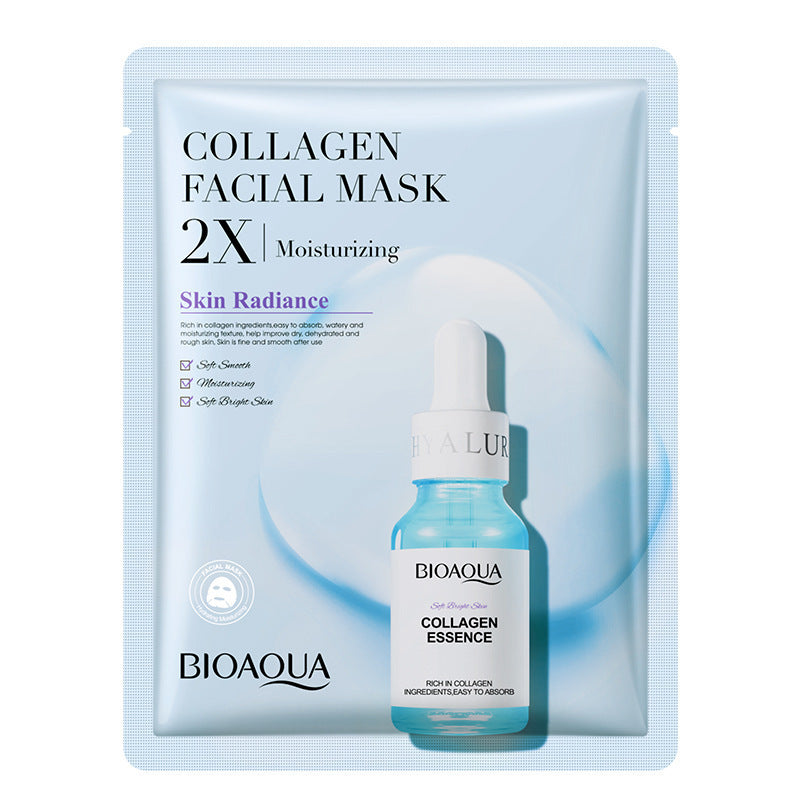 Collagen Face Mask with Hyaluronic Acid for Radiant Skin